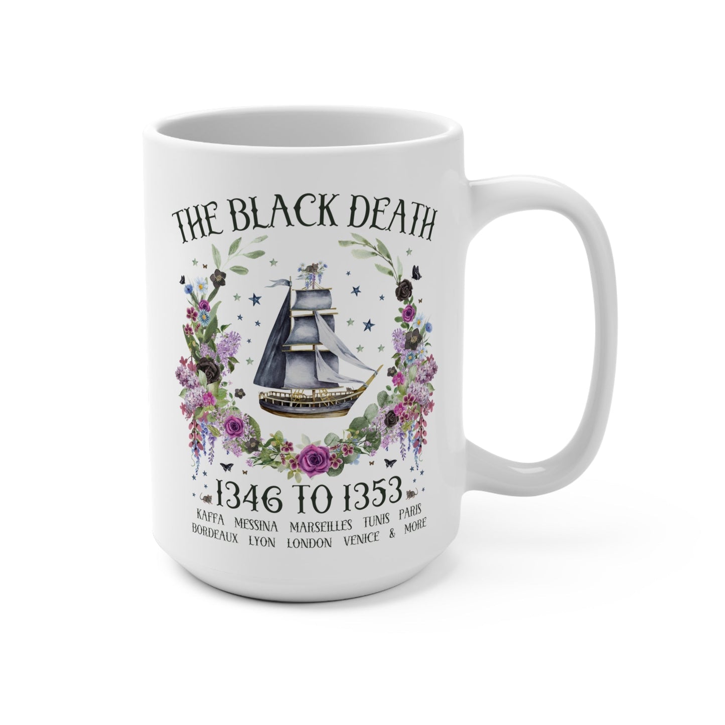 Black Death Coffee Mug