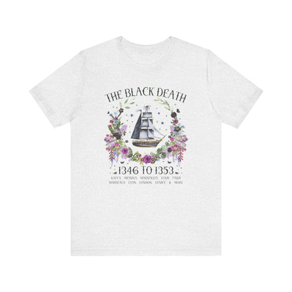 Boho History Black Death Tee Shirt