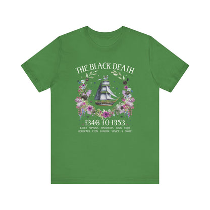 Boho History Black Death Tee Shirt