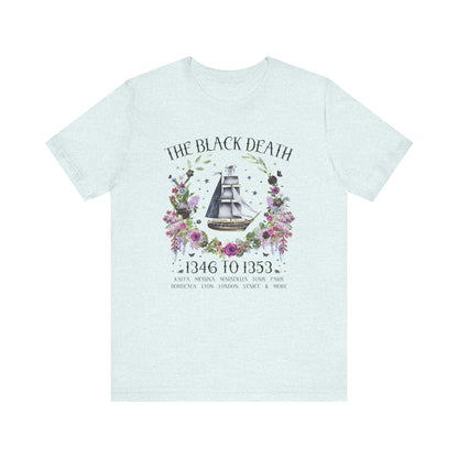 Boho History Black Death Tee Shirt