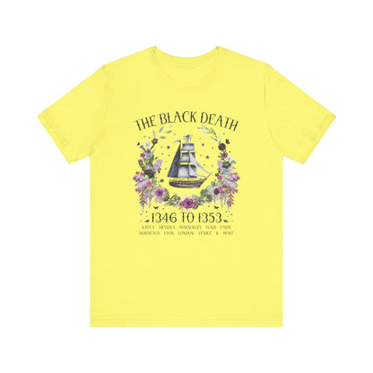 Boho History Black Death Tee Shirt