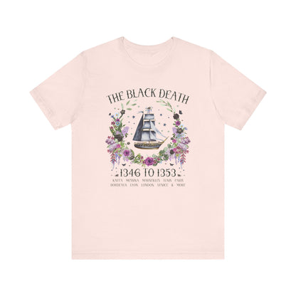 Boho History Black Death Tee Shirt