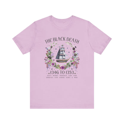 Boho History Black Death Tee Shirt