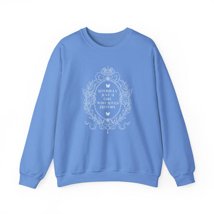 Boho History Lover Sweatshirt with Butterflies