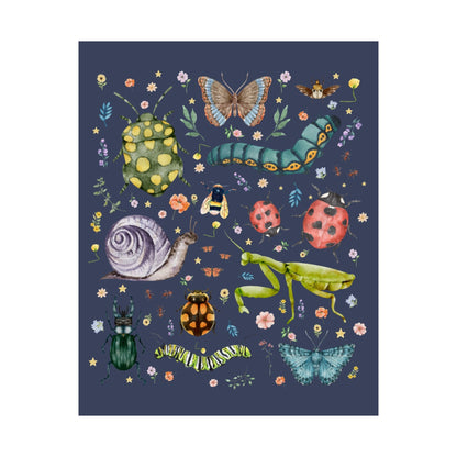 Boho Insect Poster for Entomologist