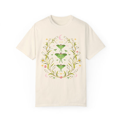 Boho Luna Moth Tee Shirt