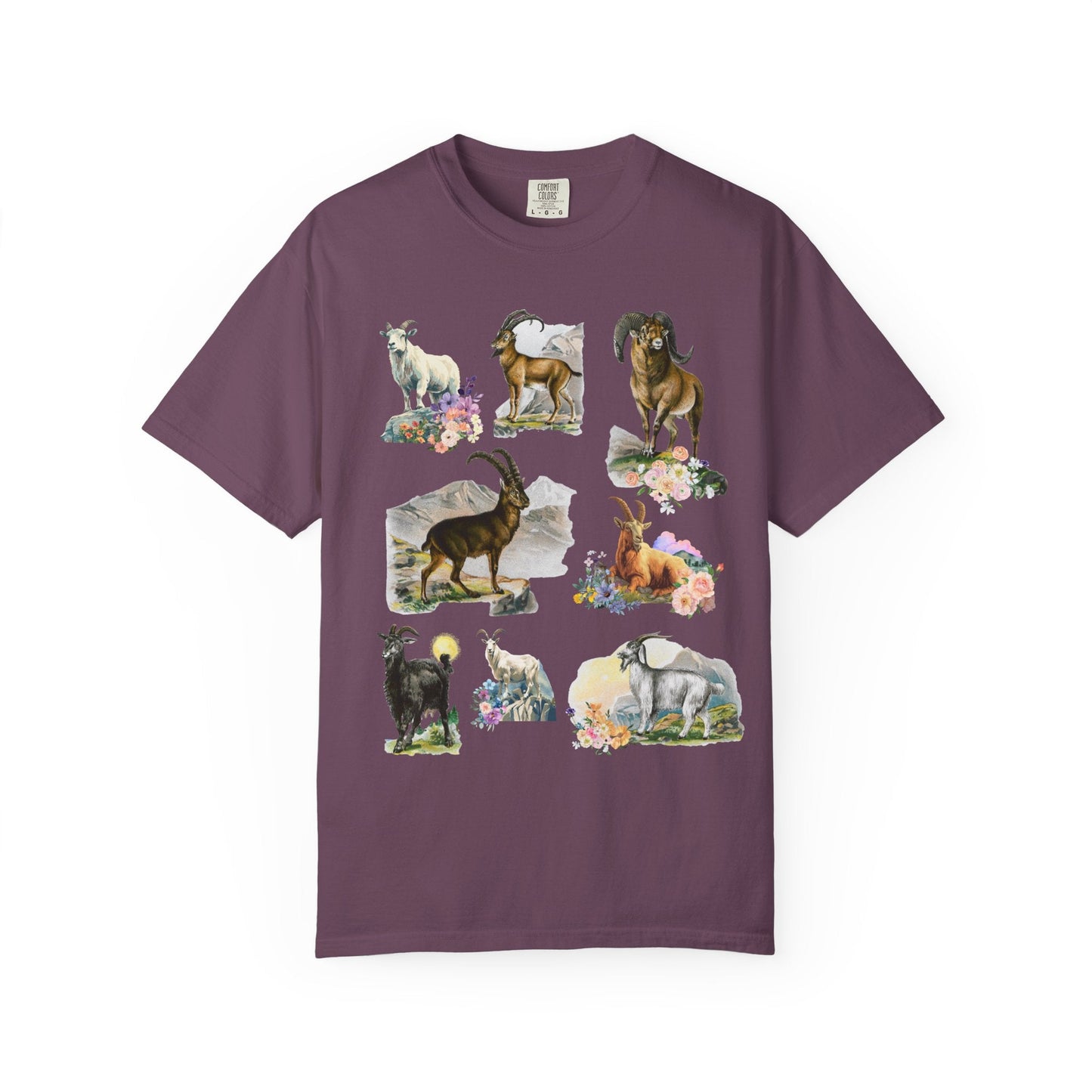 Boho Mountain Goat Tee