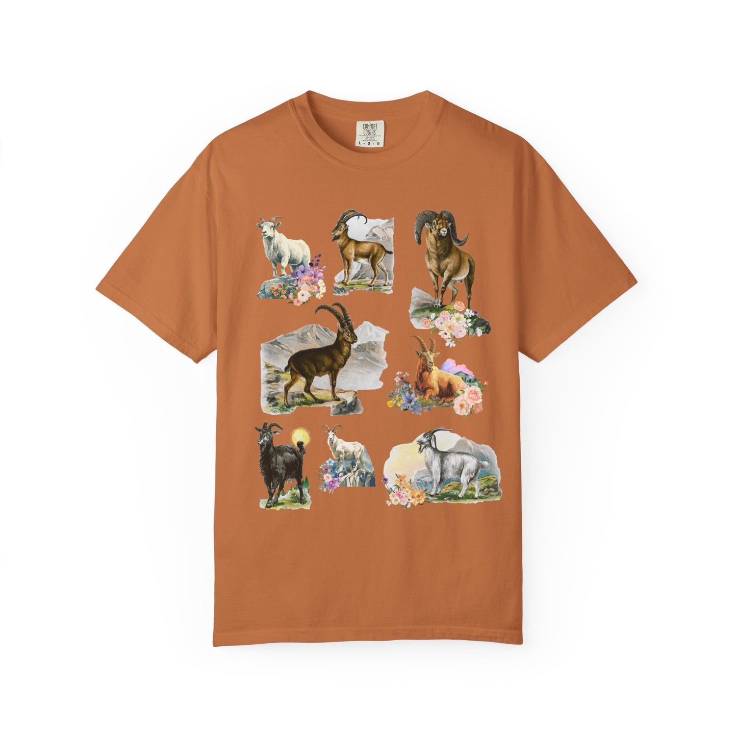 Boho Mountain Goat Tee