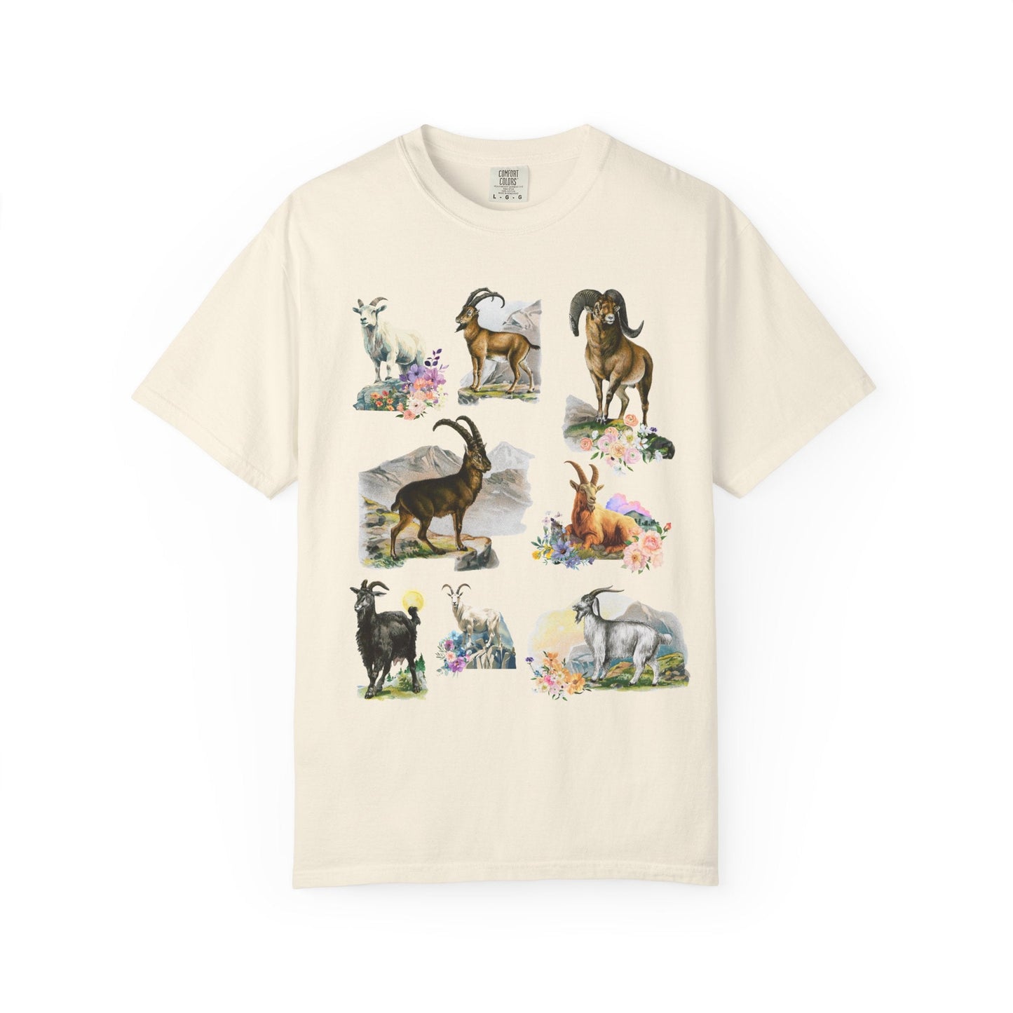 Boho Mountain Goat Tee