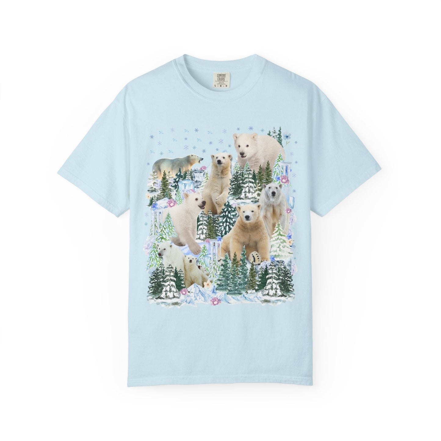 Boho Polar Bear Tee Shirt
