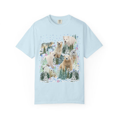 Boho Polar Bear Tee Shirt