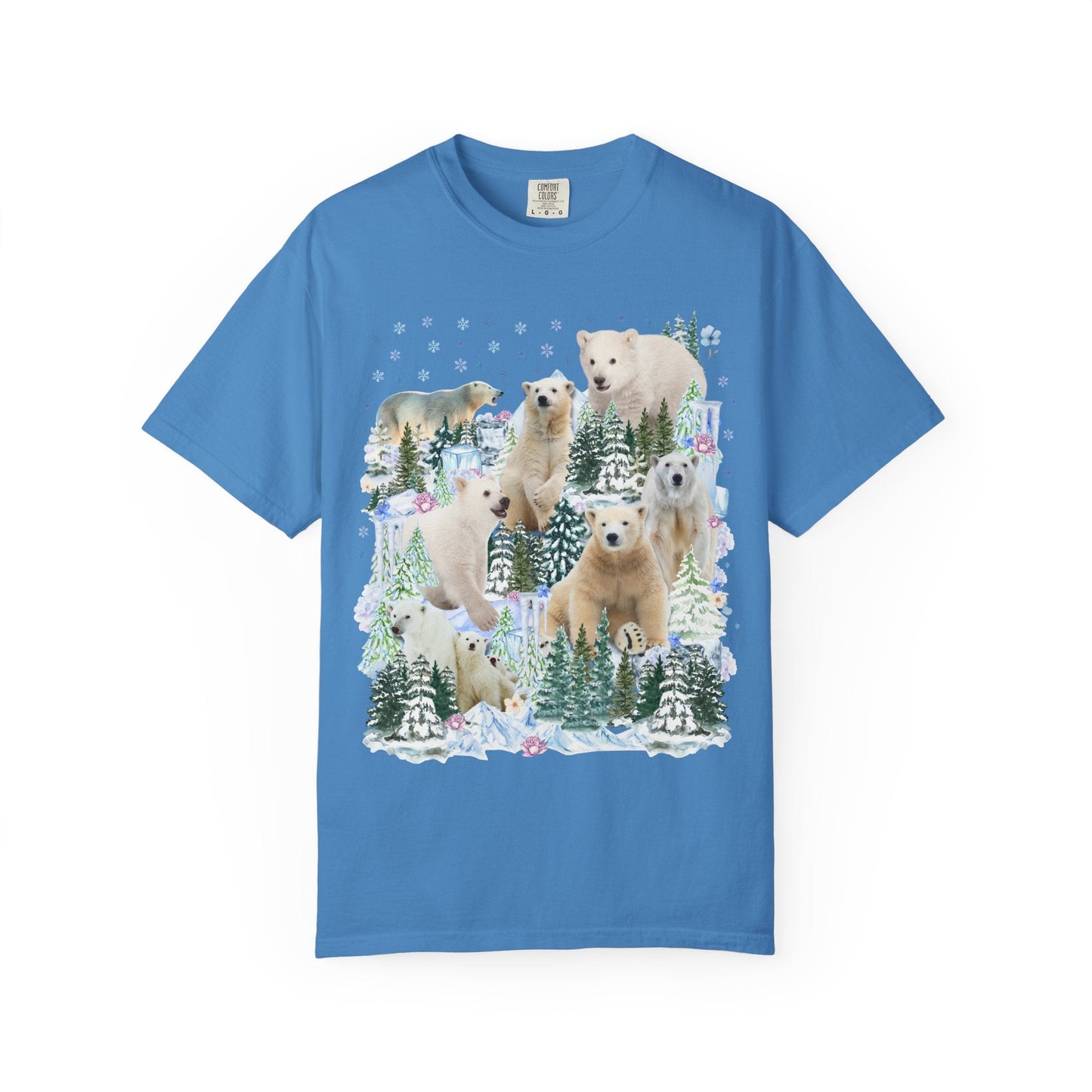 Boho Polar Bear Tee Shirt