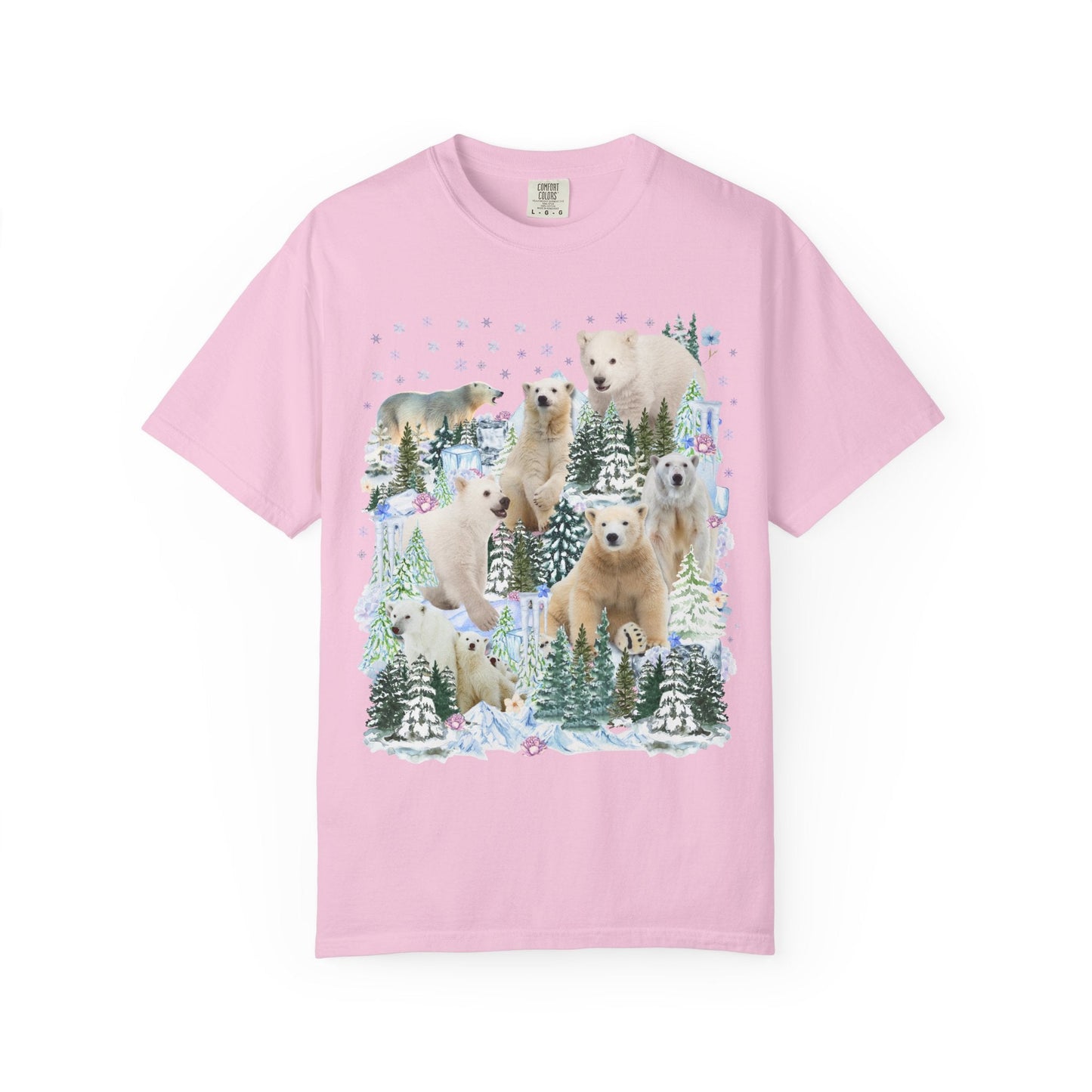 Boho Polar Bear Tee Shirt