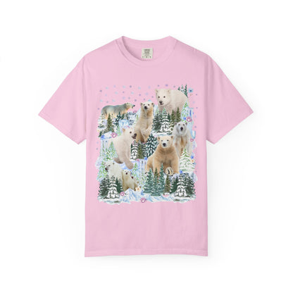 Boho Polar Bear Tee Shirt
