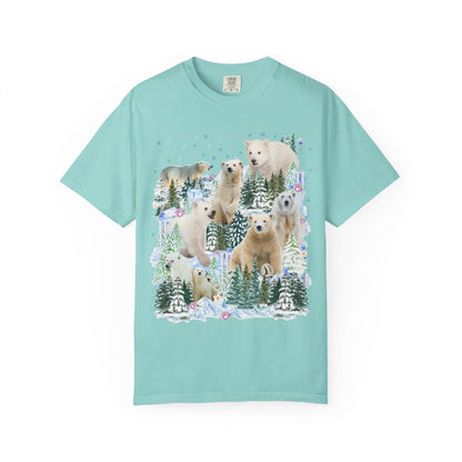 Boho Polar Bear Tee Shirt