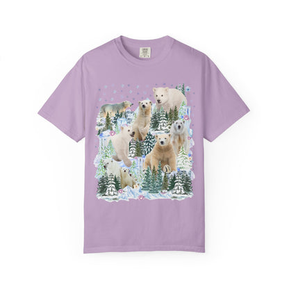 Boho Polar Bear Tee Shirt
