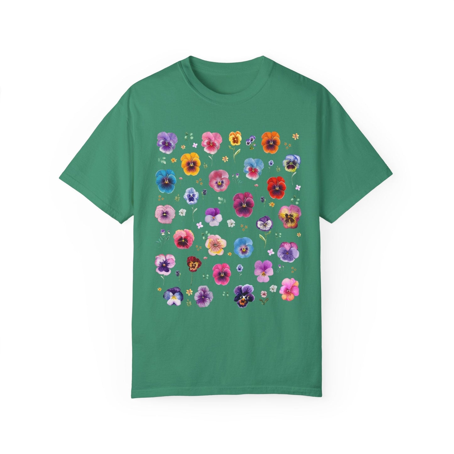 Boho Pressed Flower Tee Shirt