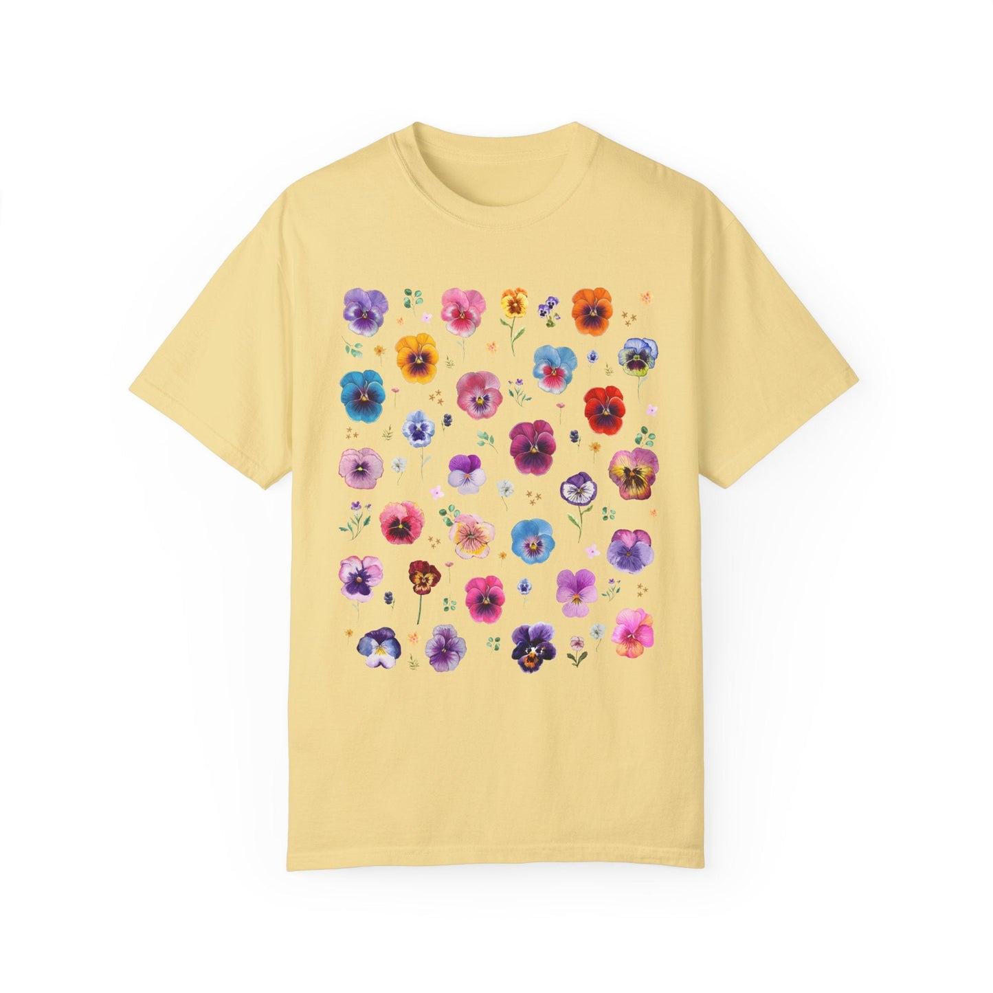 Boho Pressed Flower Tee Shirt