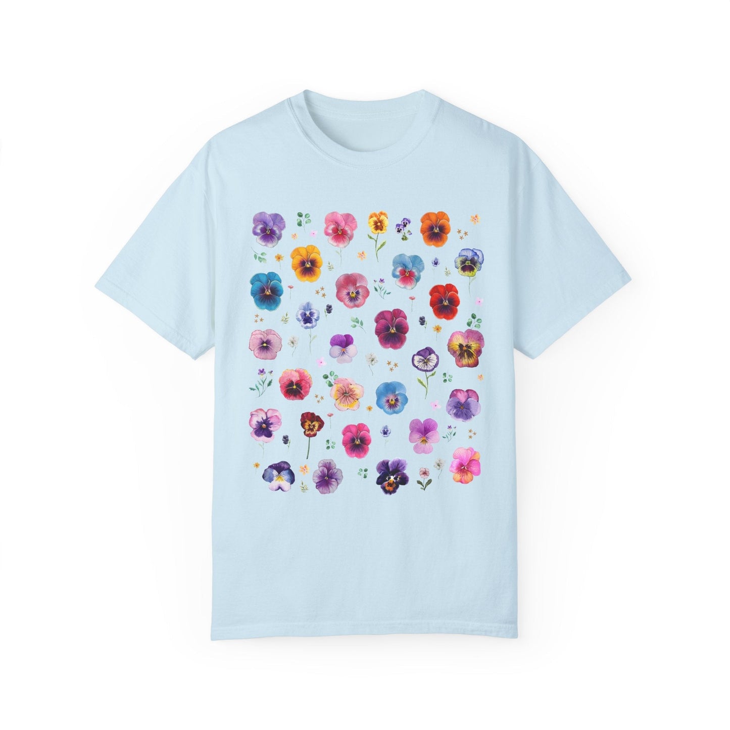 Boho Pressed Flower Tee Shirt
