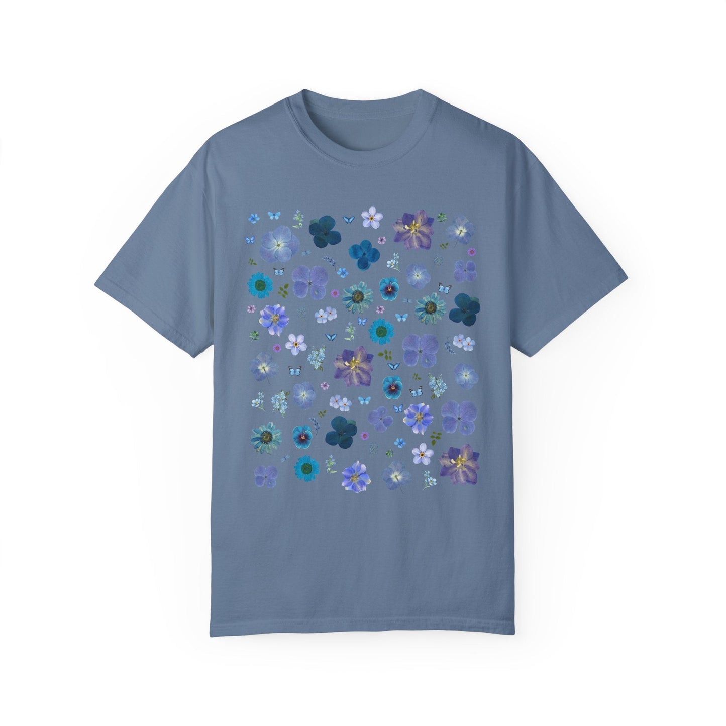 Boho Pressed Flowers Tee