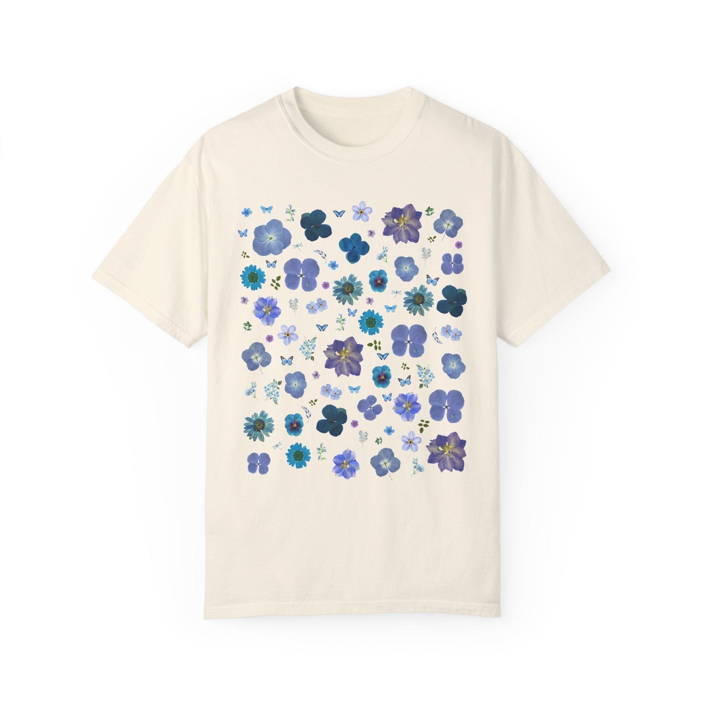 Boho Pressed Flowers Tee