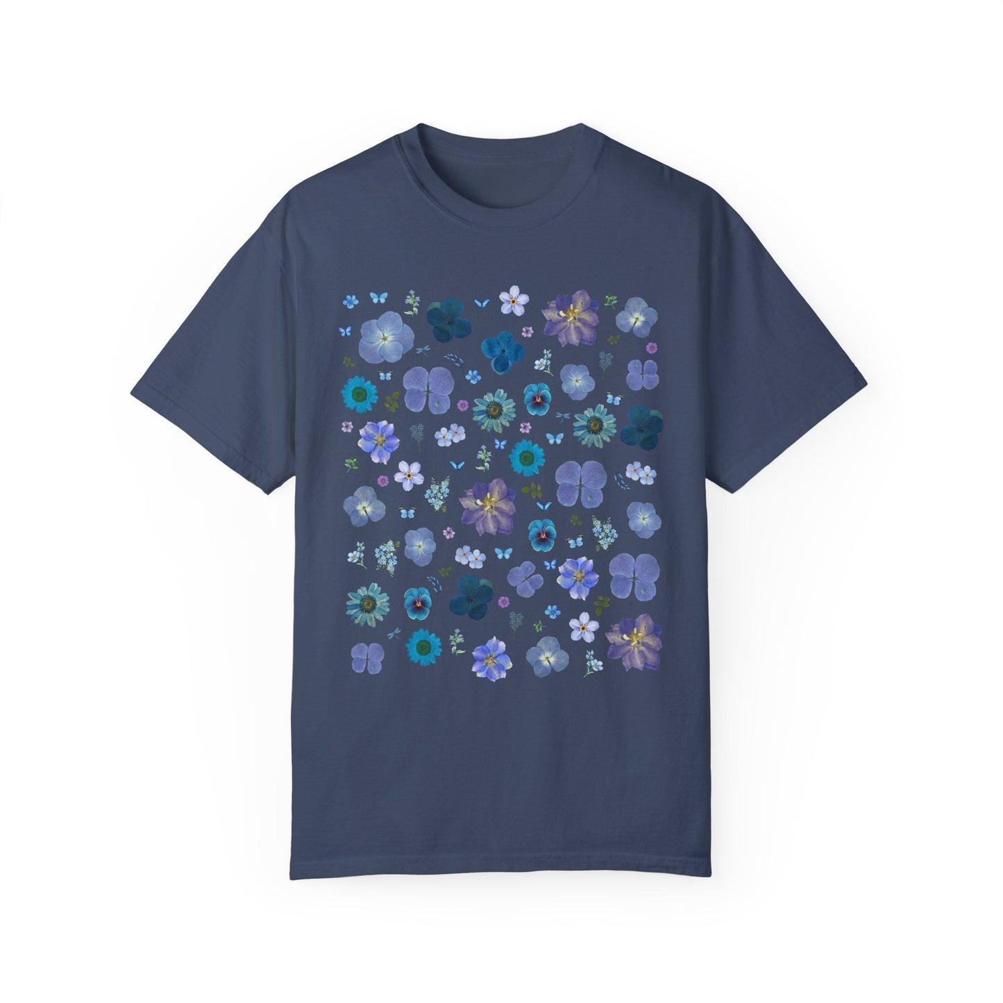 Boho Pressed Flowers Tee