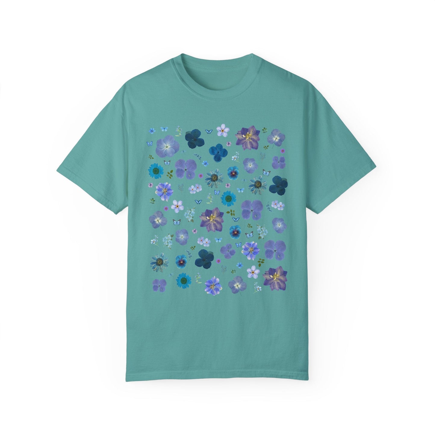 Boho Pressed Flowers Tee