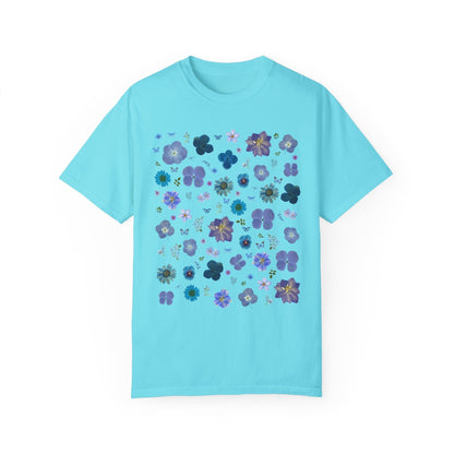 Boho Pressed Flowers Tee