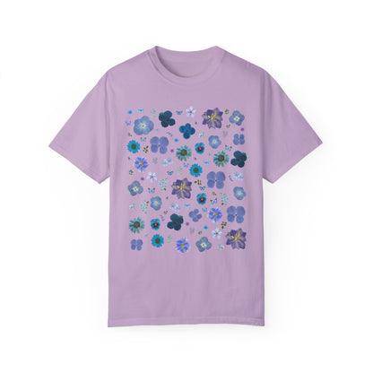 Boho Pressed Flowers Tee