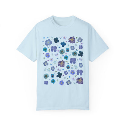 Boho Pressed Flowers Tee