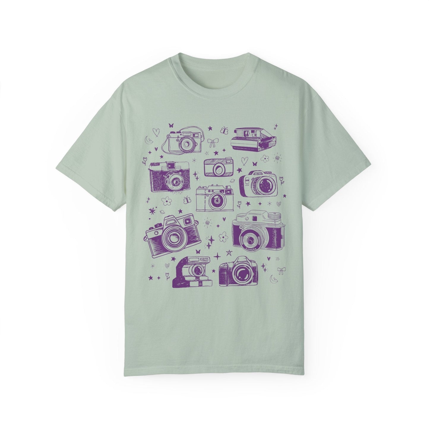 Boho Tattoo Camera Tee Shirt