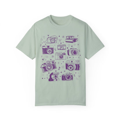 Boho Tattoo Camera Tee Shirt