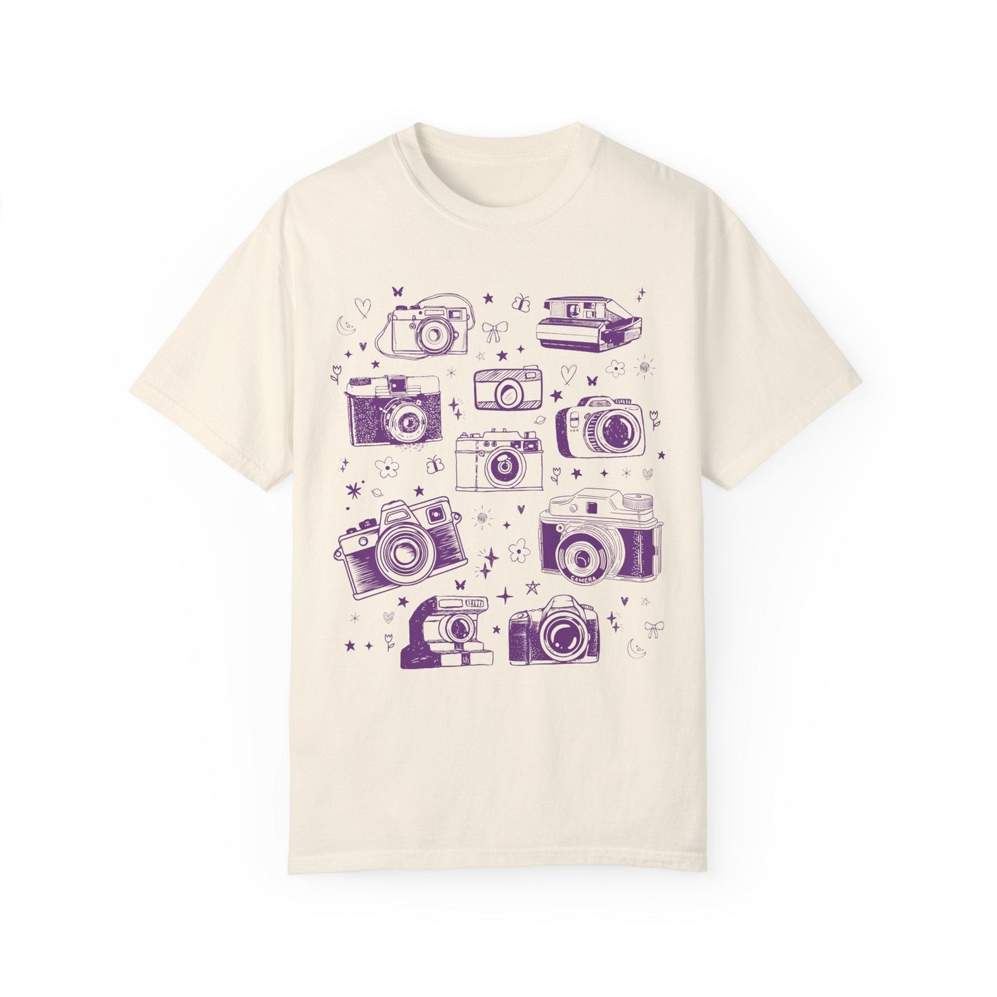 Boho Tattoo Camera Tee Shirt
