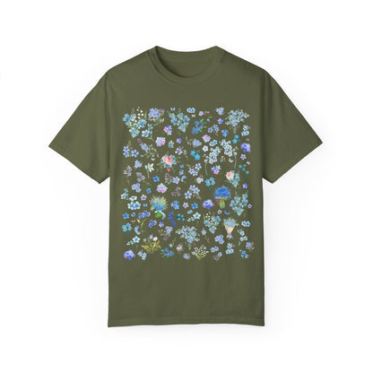 Forget Me Not Flowers T-Shirt