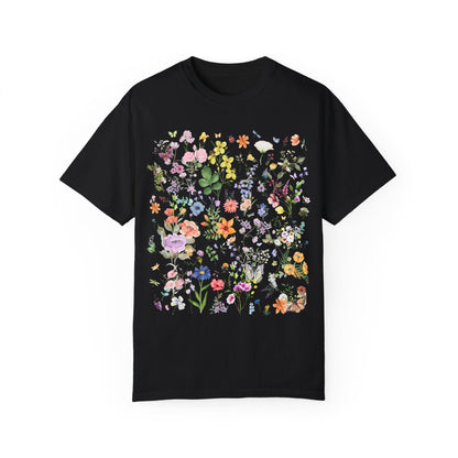 Vintage Pressed Flower Shirt