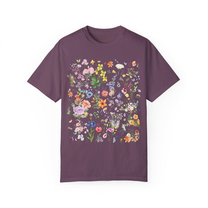 Vintage Pressed Flower Shirt