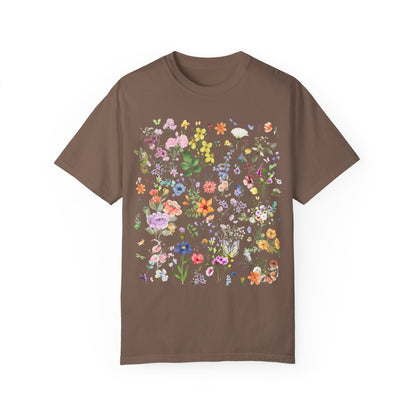 Vintage Pressed Flower Shirt