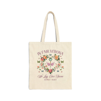 Boho William Shakespeare Tote Bag for English Professor or Literature Major