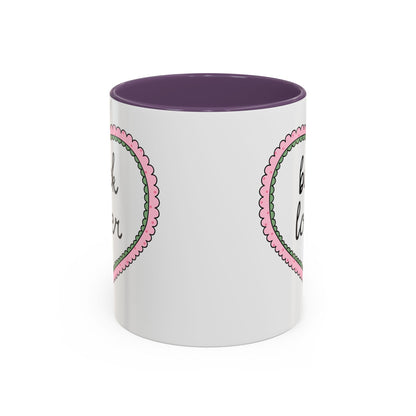 Book Lover Coffee Mug with Heart