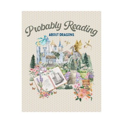 Reading About Dragons: Poster