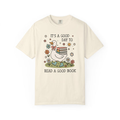 Book Lover Silly Goose Tee