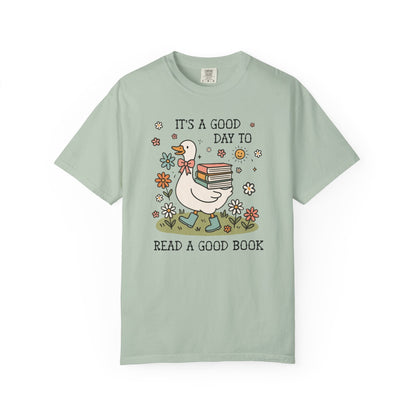 Book Lover Silly Goose Tee