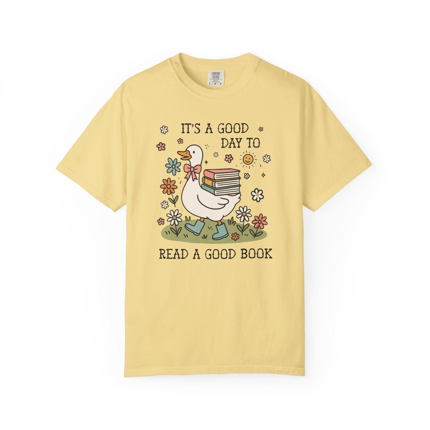 Book Lover Silly Goose Tee