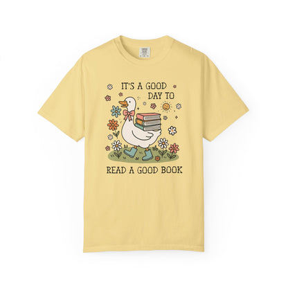 Book Lover Silly Goose Tee