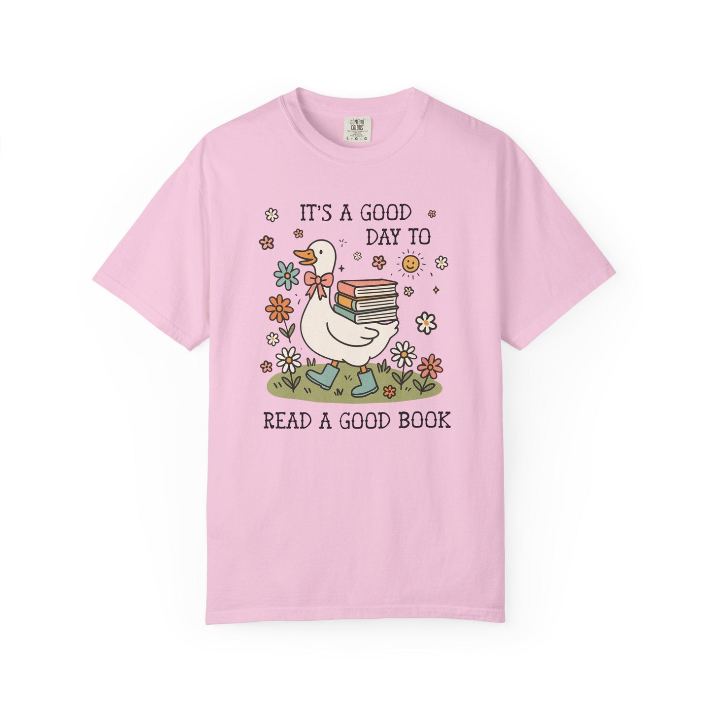 Book Lover Silly Goose Tee