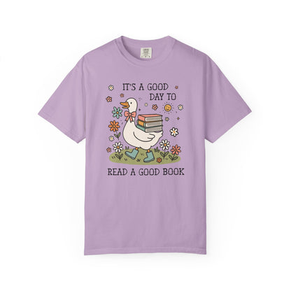 Book Lover Silly Goose Tee