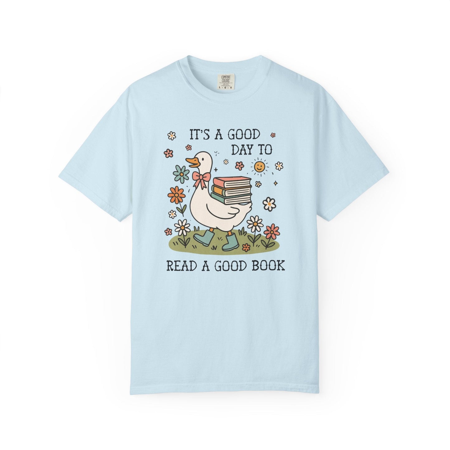 Book Lover Silly Goose Tee