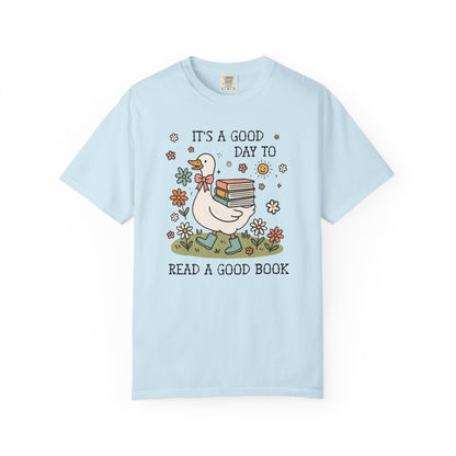 Book Lover Silly Goose Tee