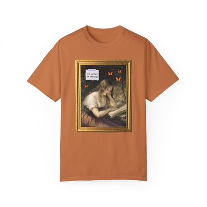 Book Lover Tee: Rather Be Reading