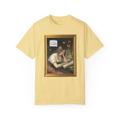 Book Lover Tee: Rather Be Reading